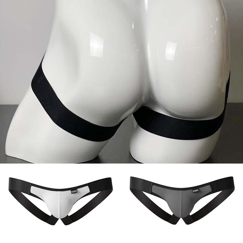 Sexy Men Thong Jockstrap/Supporter,Low-Rise Sports Underwear Panties Underpants