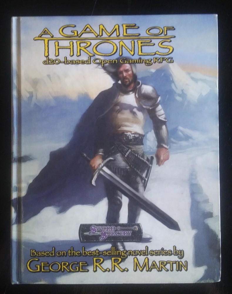Game of Thrones by White Wolf Publishing Inc (2005, Hardcover / Poster)