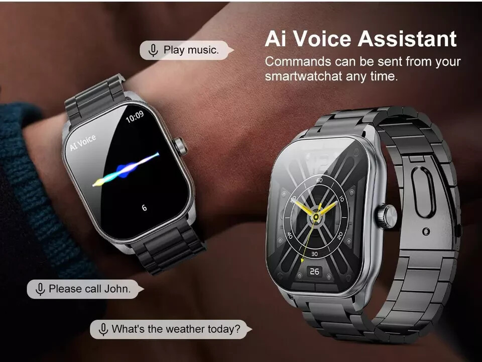 Karchilor 2024 Smart Watches for Men 2.01-inch Curved Screen Bluetooth Call US