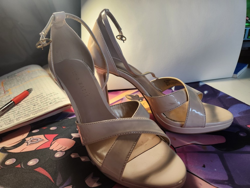 Kelly & Katie Nude Stiletto Heels for Women