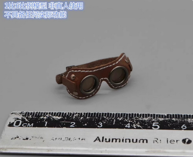 DID D80158 1/6 Male Soldier Goggles Model for 12''WWII MG34 Machine Gunner