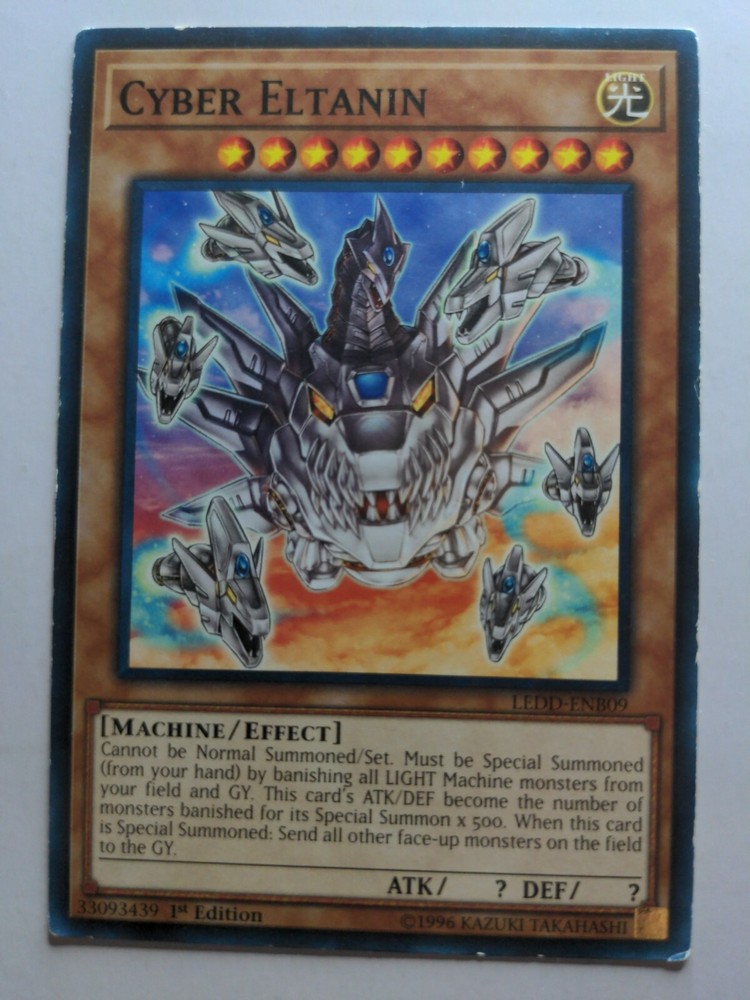 Cyber Eltanin LEDD-ENB09 Legendary Dragon Deck 1st Ed  