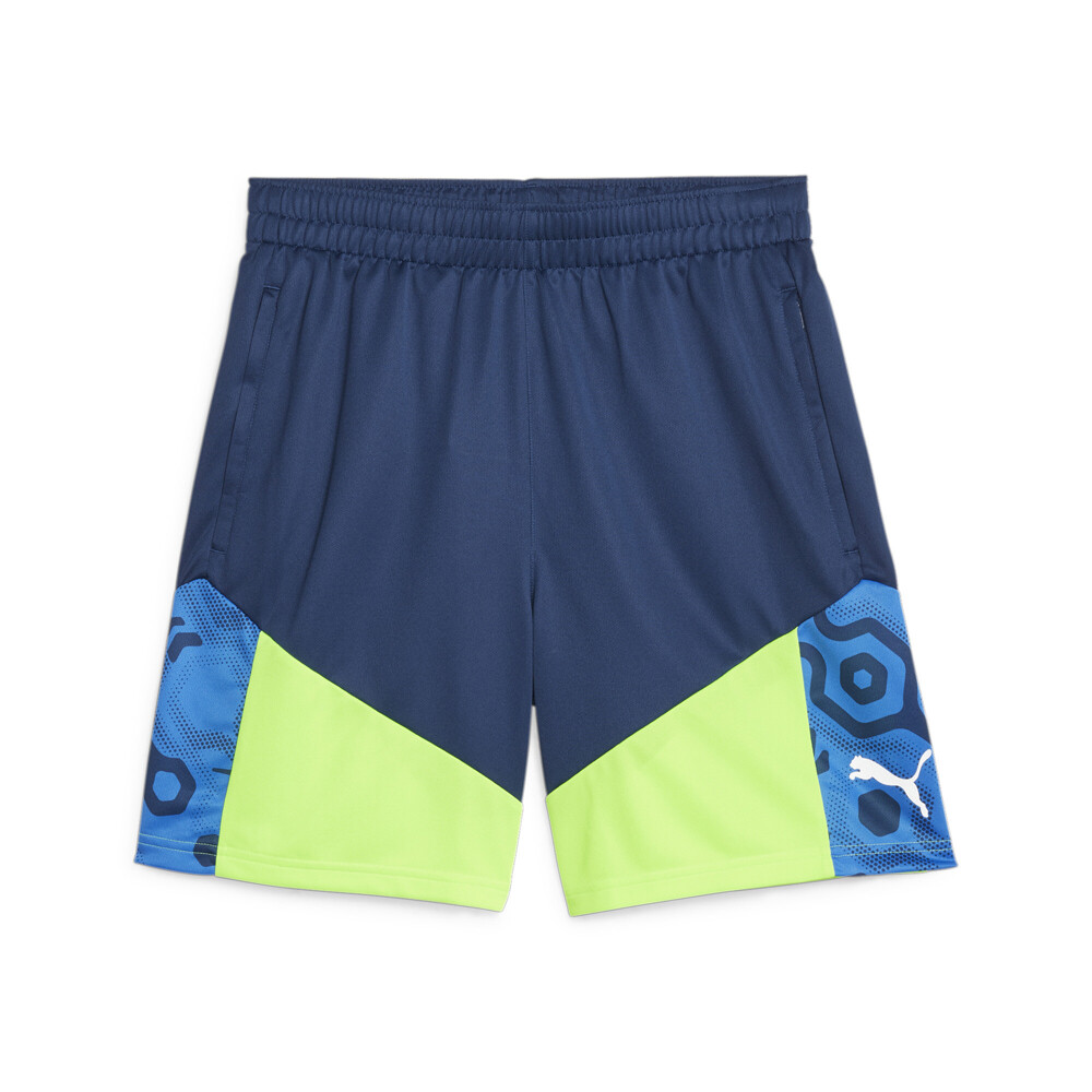 Puma Individualcup Soccer Shorts Mens Blue Casual Athletic Bottoms 65848554
