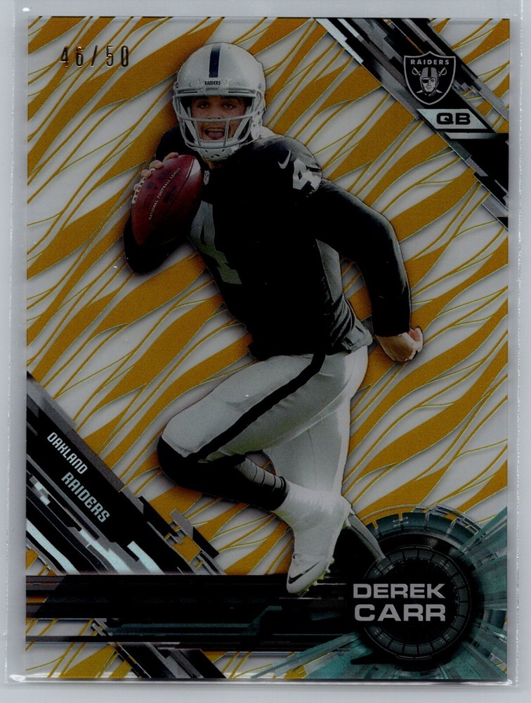 2015 Topps High Tek Derek Carr #51 /50