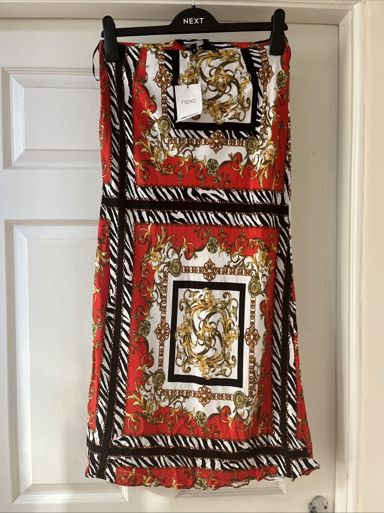 New Next Maxi Summer Skirt Size 8 - £35