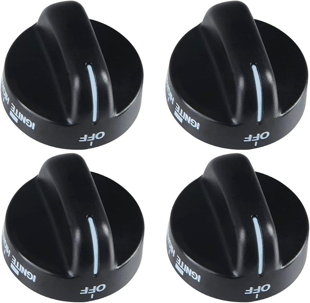 Whirlpool Gas Stove Replacement Range Control Knobs Black 8273103