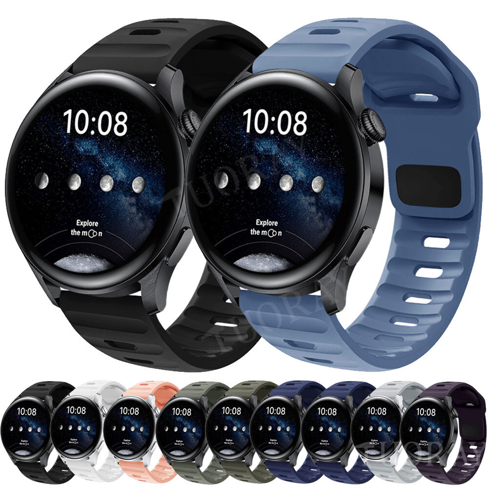 Sport Silicone Band Strap For HUAWEI WATCH GT 4 Pro 46mm GT 3 2 42mm GS 3 Pro ES