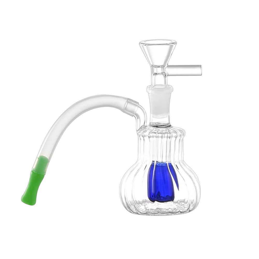 Mini Glass Water Pipe Portable Bong with 10mm Bowl for Smoking