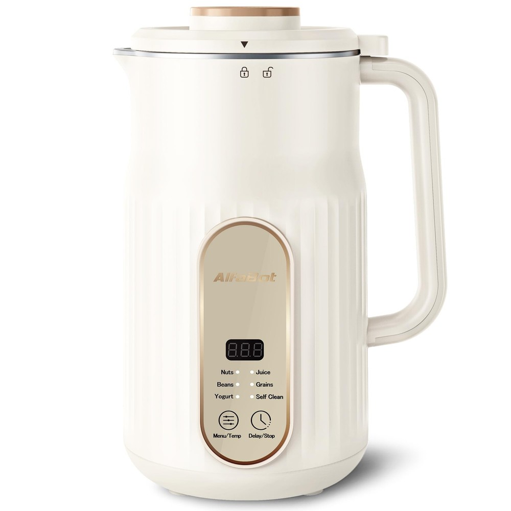 Nut Milk Maker, N2 Automatic Almond Milk Machine for Homemade Plant-Based Mil...