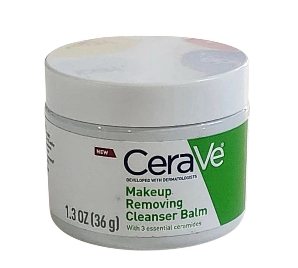 CeraVe Makeup Remover Cleansing Balm 1.3 oz for Gentle Skin Cleansing