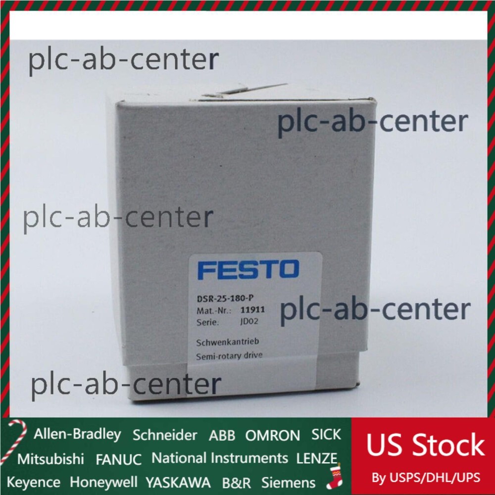 US FREE TAX New Festo DSR-25-180-P 11911 Semi-rotary drive