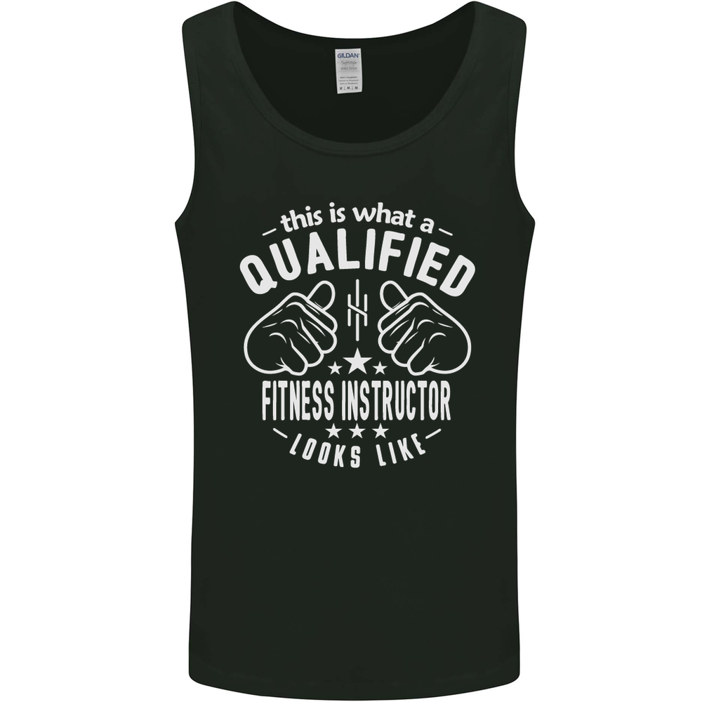 A Qualified Fitness Instructor Looks Like Mens Vest Tank Top