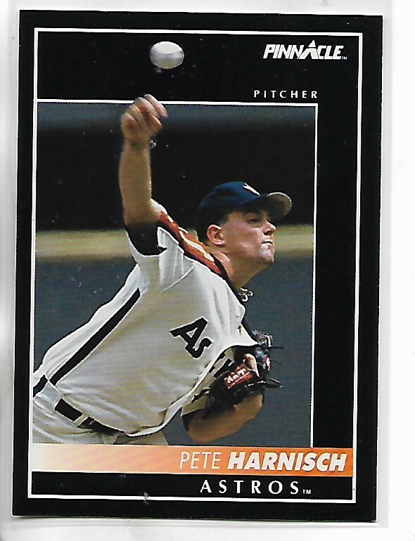 1992 Pinnacle Series 1 Pete Harnisch Card # 196
