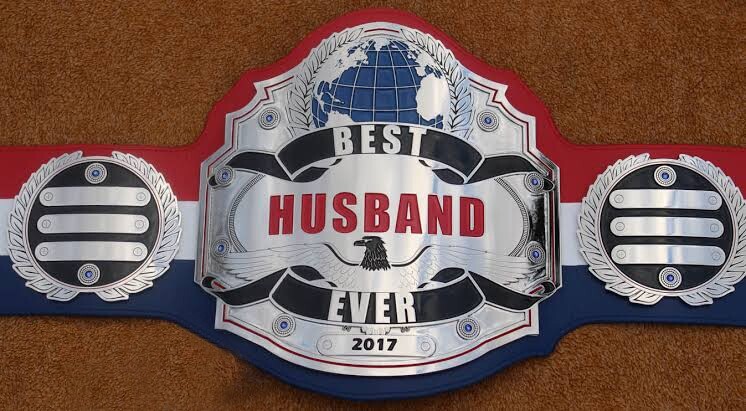 Greatest Husband Christmas Gift Championship Belt for Him