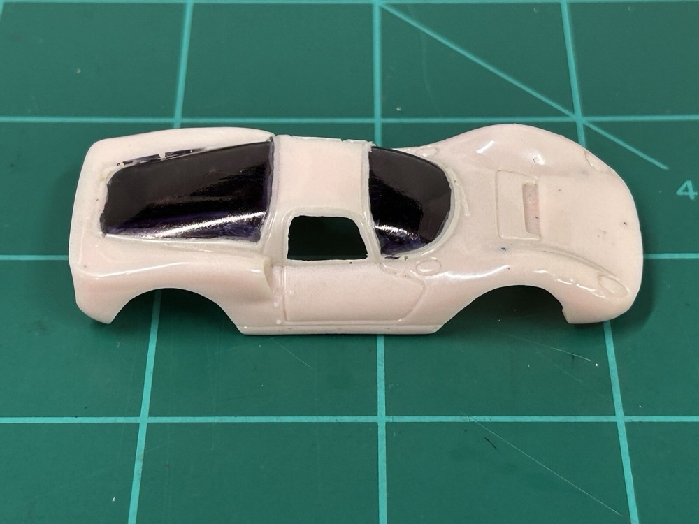 Custom Dino Ferrari Body  HO Slot Car Body Fits Aurora Tjet Dash Auto world JL