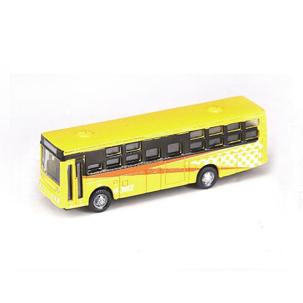 N Scale Bus Model Car Diecast Miniature for Model Railway Landscape Layouts
