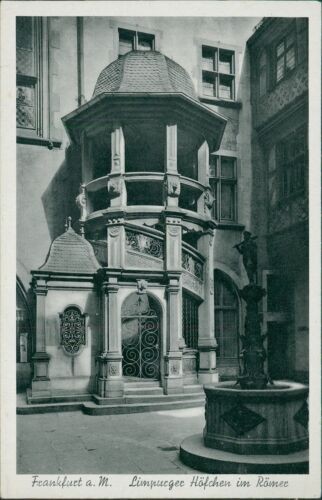 Ansichtskarte Frankfurt a. M. Limpurger Höfchen im Römer (Nr.9070)