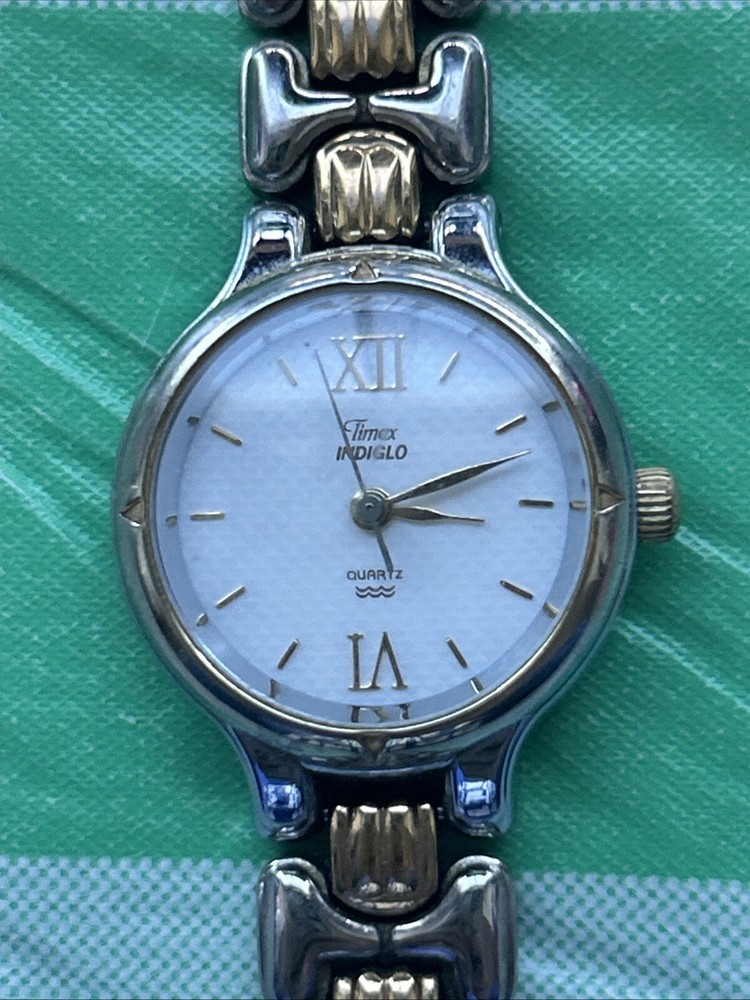 Timex Indiglo Two Tone Women’s Quartz Watch