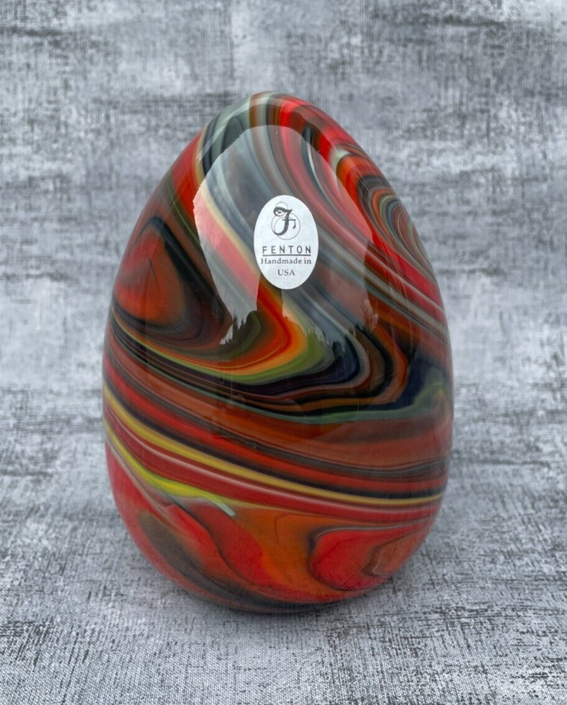 Fenton Dave Fetty Crayons Egg Multi-Colored