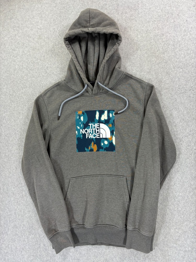 Men's The North Face Half Dome Hoodie in Gray - Size Small