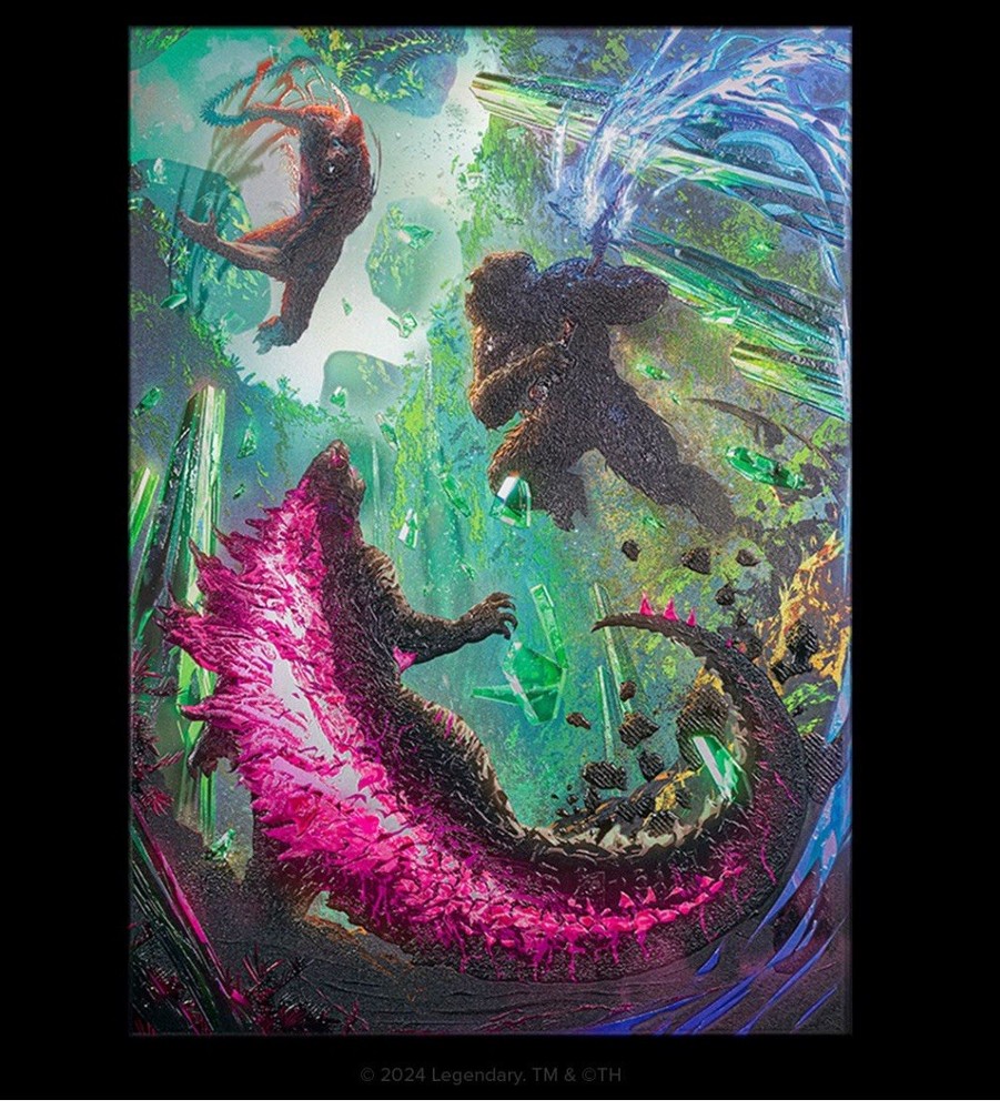 Godzilla vs Kong Limited Edition Metal Poster Art