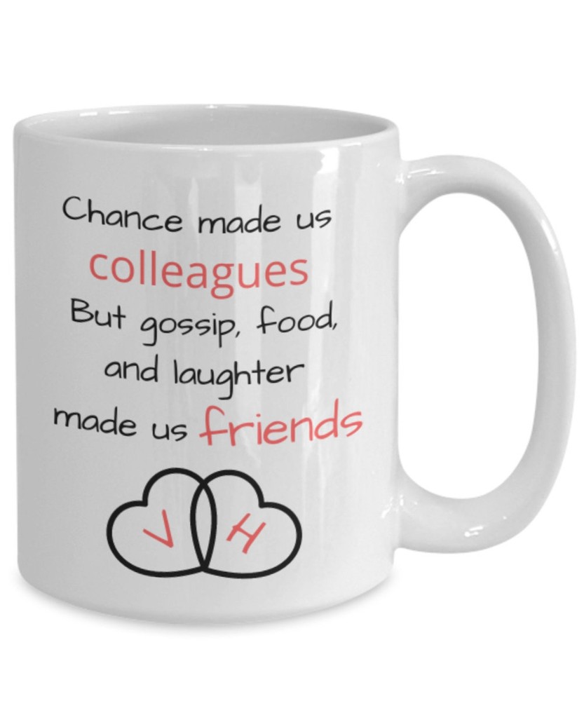 Custom Colleague Friendship Gifts Personalized Work Friend Gift Christmas Gift