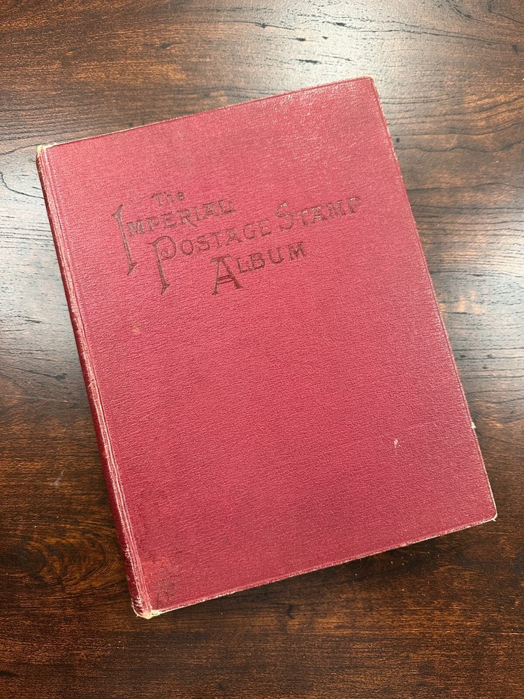 Imperial Postage Stamp Album - Gibbons (with stamps)