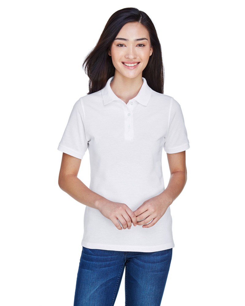 Harriton Ladies  Easy Blend Polo T-Shirt - M265W - 2XL L M XL - CLEARANCE SALE-image