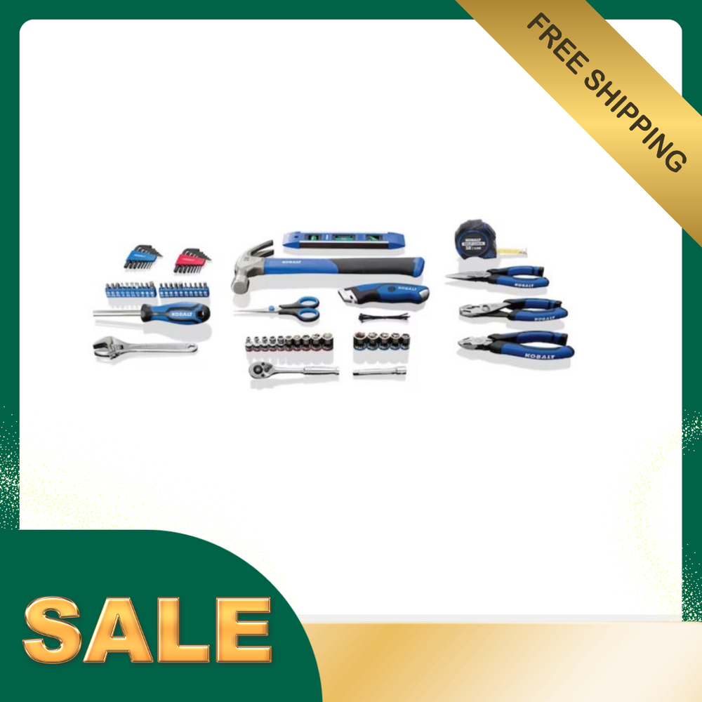 [FASH SALE] Kobalt 73-Piece Household Tool Set with Soft Case-image