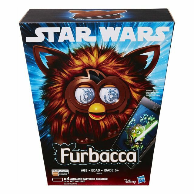 Disney Star Wars Furbacca Chewbacca Furby Interactive Toy WEAR BOX