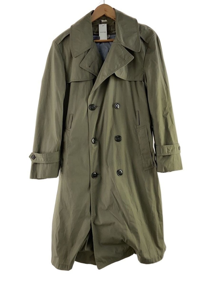 Military Trench Coat/-/-/Khk/Plain// 3944