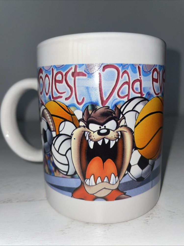 Looney Tunes Taz Dad Ceramic Mug for Coffee Tea Fathers Day-image