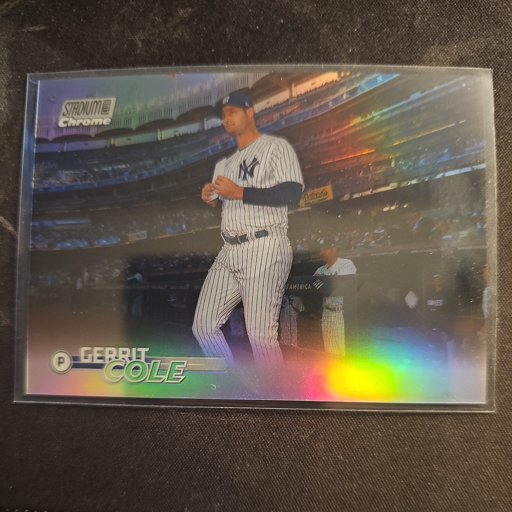 GERRITT COLE 2023 Topps Stadium Club Chrome #177 NEW YORK YANKEES!!