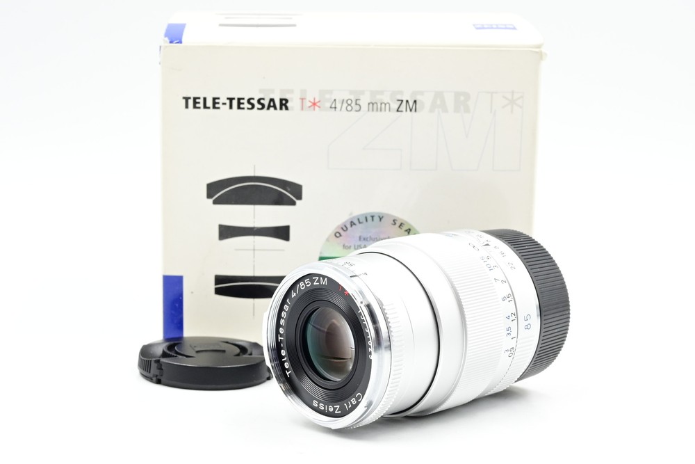 Zeiss 85mm f4 ZM Tele-Tessar T Star Lens for Leica M Mount #829