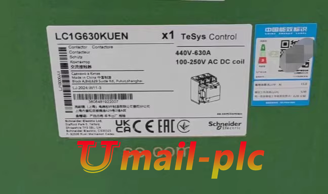 Schneider LC1G630KUEN Brand New Contactor LC1G630KUEN DHL/Fedex