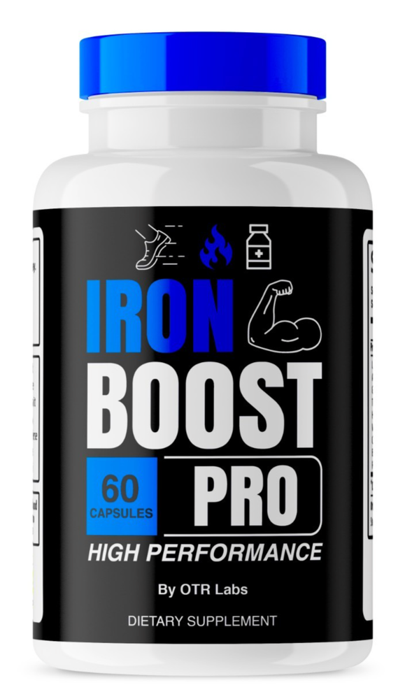 Iron Boost Pro High Performance Supplement, IronBoost (60 Capsules)
