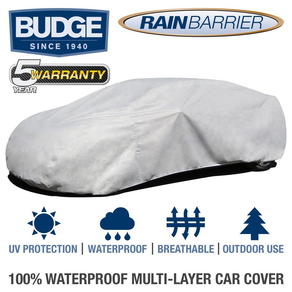 Budge Rain Barrier Car Cover Fits Buick LaCrosse 2010 | Waterproof | Breathable
