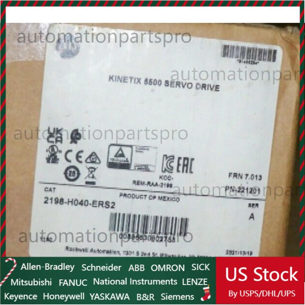 2198-H040-ERS2 For Kinetix 5500 SERVO DRIVE 2198H040ERS2 US Free Tax
