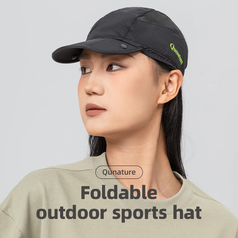 Qunature Spring Summer Outdoor Visor Hats for Camping Hiking Peak Cap