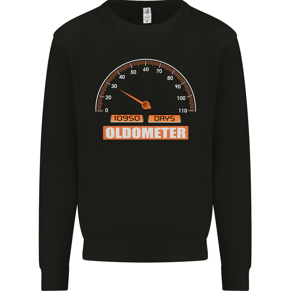 30th Birthday 30 Year Old Ageometer Funny Mens Sweatshirt Jumper