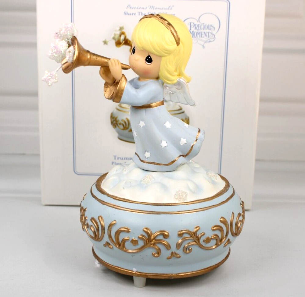 PRECIOUS MOMENTS 2012 TRUMPETING ANGEL 