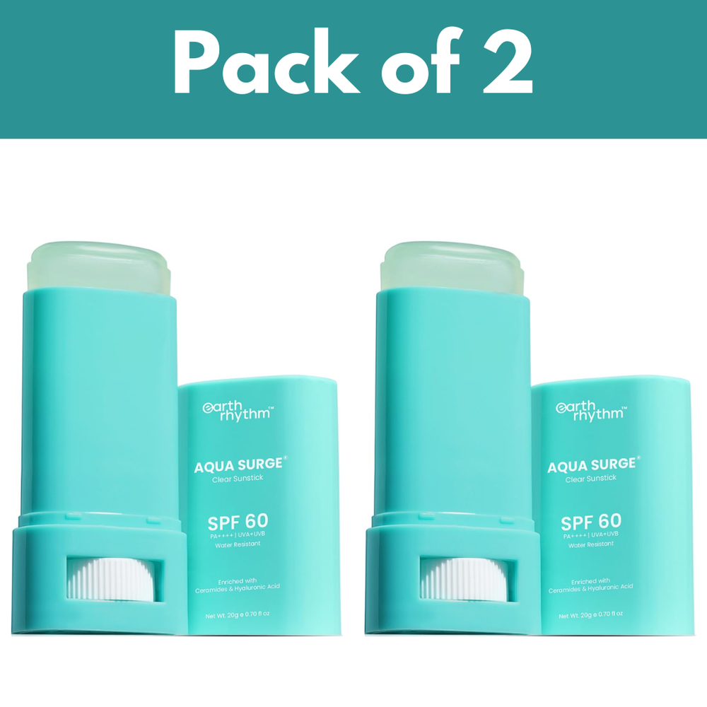 Earth Rhythm SPF 60 PA++++ Sunscreen Stick 20g UVA UVB Protection