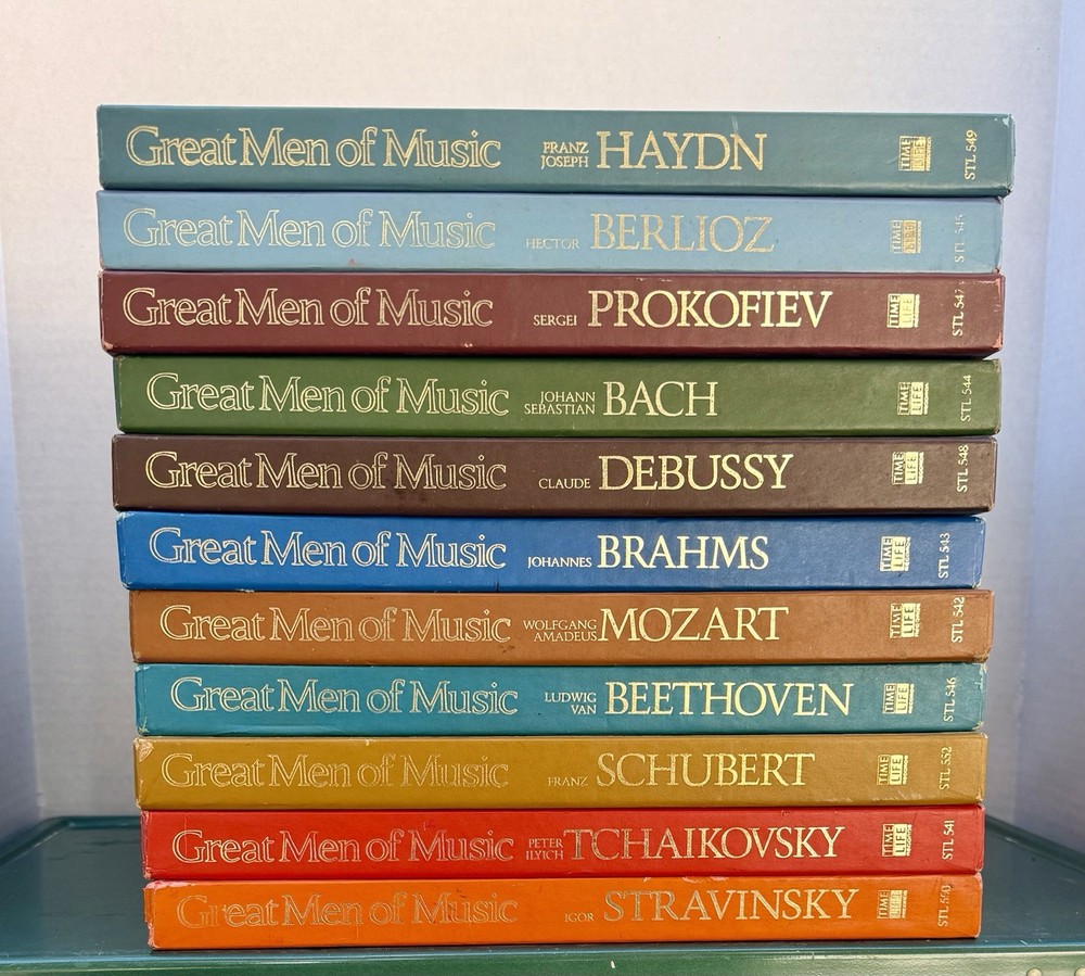 Time Life Records Great Men Of Music 11 Pcs