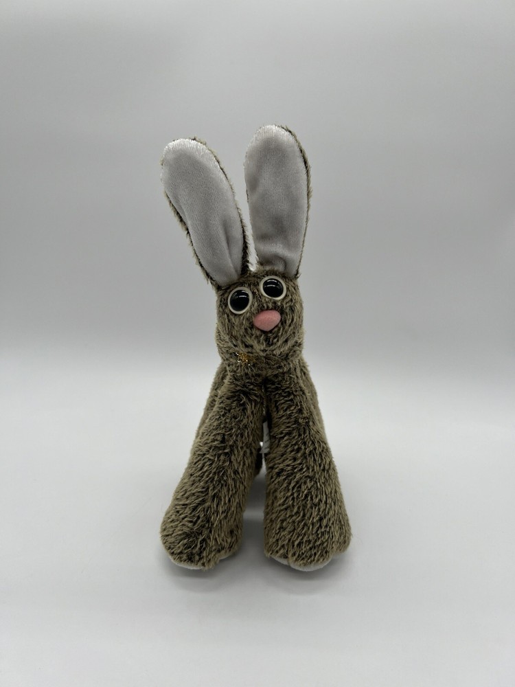 Limbo Legs Plush - Taylor the Bunny, Jakks Pacific 2000.Grey
