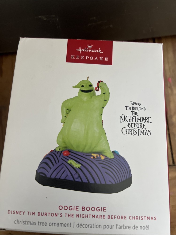 2024 Hallmark Keepsake Ornament Oogie Boogie The Nightmare Before Christmas