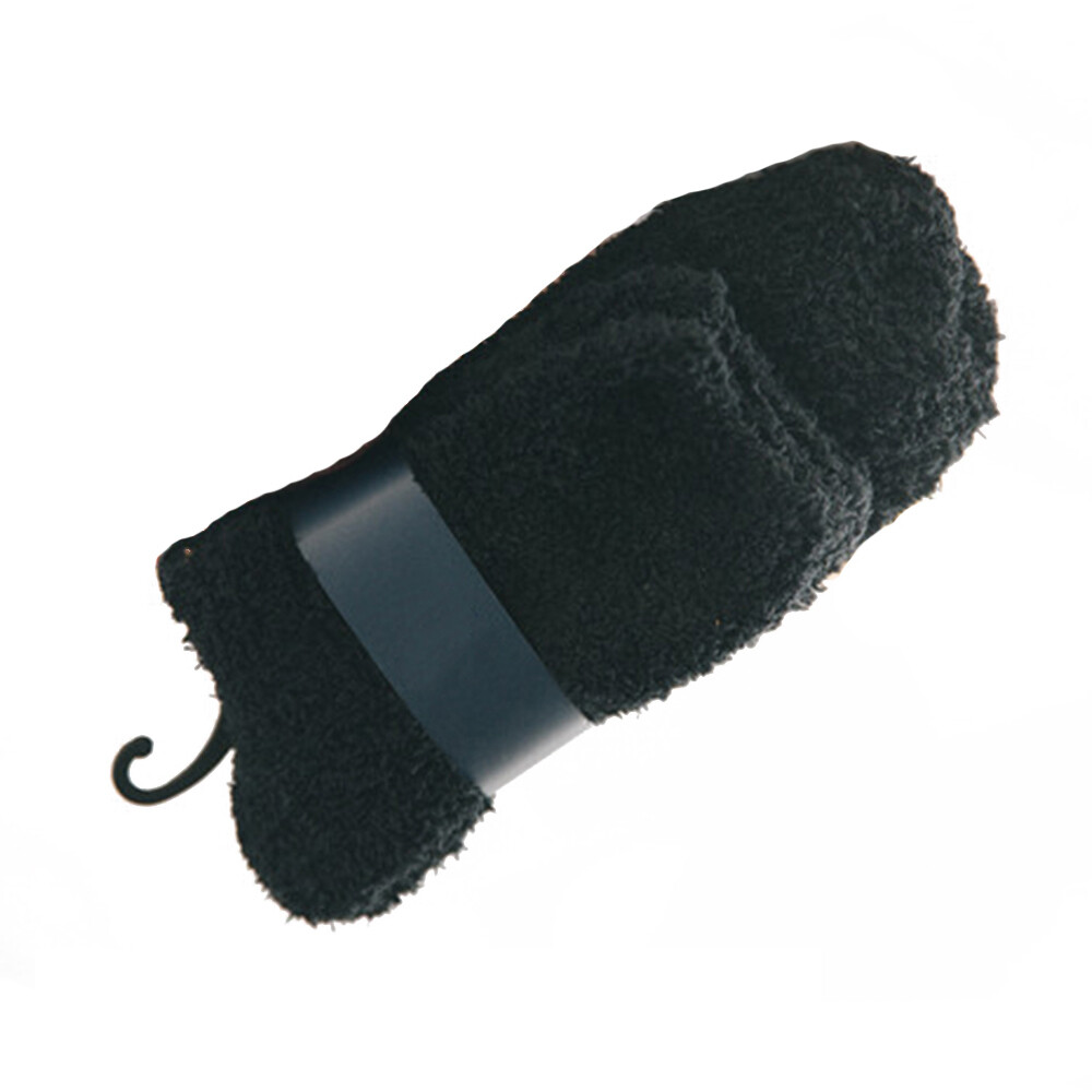 Men’s Thermal Fleece-Lined Padded Ankle Socks for Slippers Coral