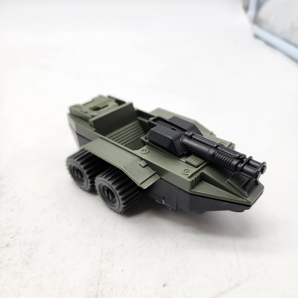 Vintage 1988 GI Joe ROLLING THUNDER Parts: Scout ATV Vehicle & Gun Missing Wheel