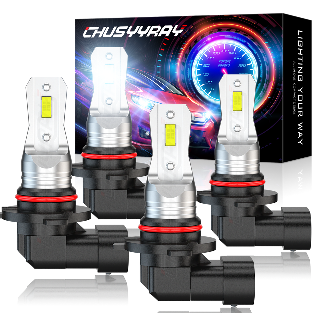 For 1990-2012 Honda Accord EX Sedan 4-Door LED Headlight High Low Beam Bulbs Kit