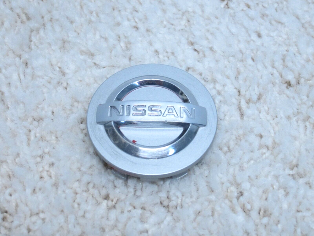 NISSAN 370Z ALTIMA GT-R OEM ALLOY WHEEL SILVER CENTER CAP 40342-AU510 #2A-10