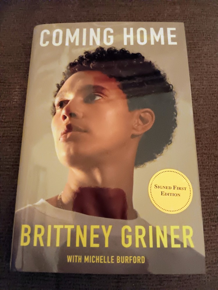SIGNED, NEW, 1ST, Coming Home by Michelle Burford and Brittney Griner (2024, HC)